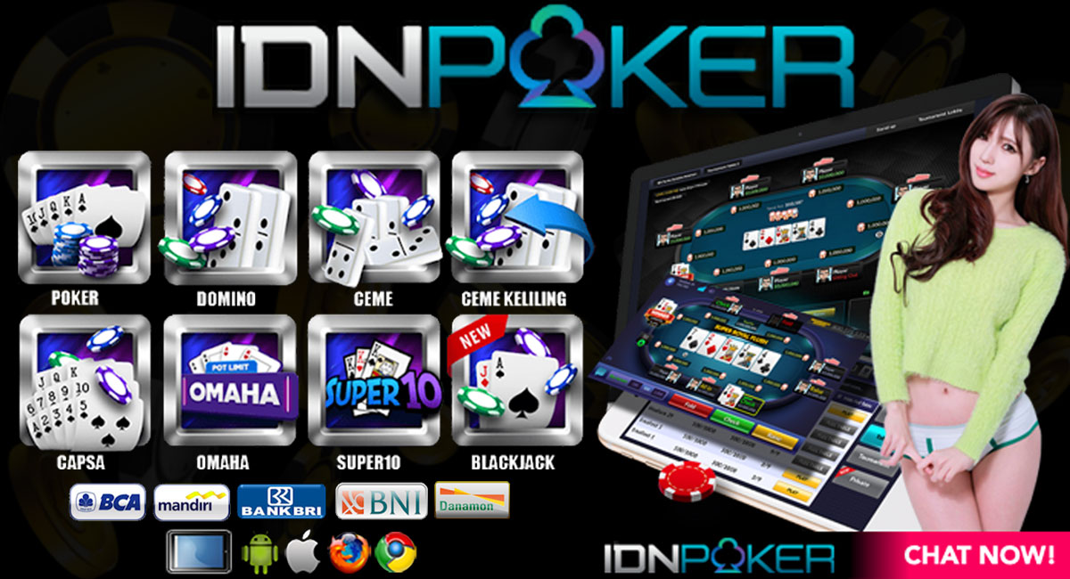 Daftar Situs Judi Game Poker Online IDNPlay Deposit Pulsa 10rb